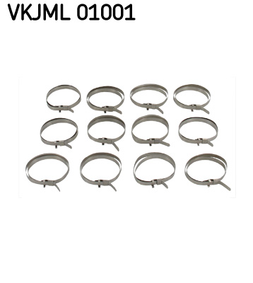 asortimentas, žarnos spaustukas - VKJML 01001 SKF